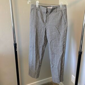 Loft size 4 The Perfect Straight houndstooth pant